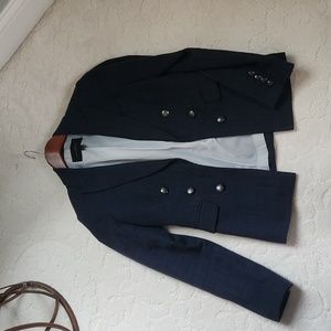 Blazer. Navy blue. Size 2. Banana Republic